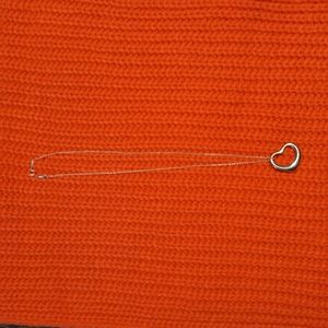 Tiffany Open Heart Pendant